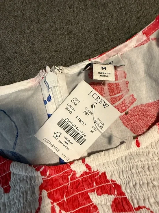 J. Crew lobster dress, NWT, M - Picture 8 of 8